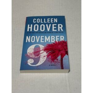 Colleen Hoover November‎ 9 A Novel Romance Book Paperback Fiction Read
